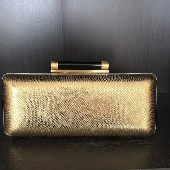 Diane von Furstenberg Tonda Embossed Clutch WD10709-ID - Picture 2 of 7